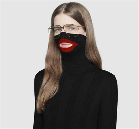 gucci jacket black face controversy|Gucci creative director says unintended racist imagery of $890 .